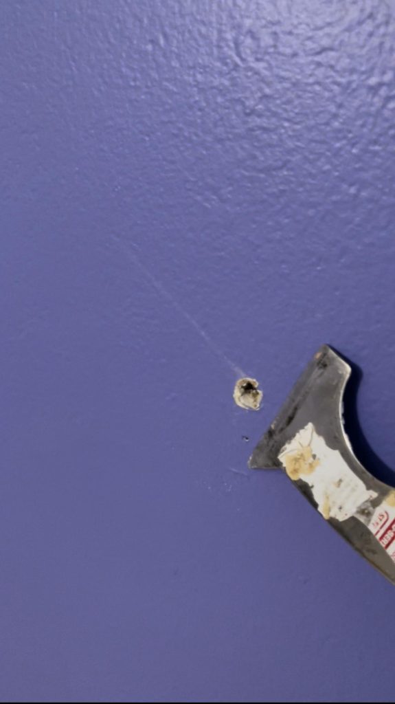 Image of 5 in 1 paint scraper and a bad patch